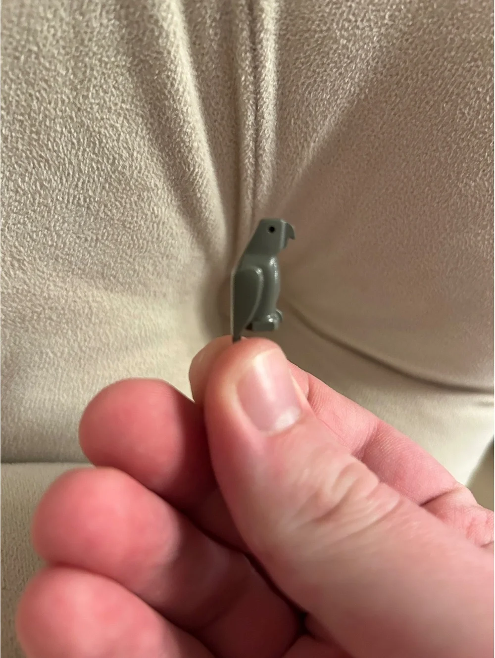 NEW Lego DARK BLUISH GRAY PARROT Statue -Boy/Girl Pirate Minifig Pet Bird Animal
